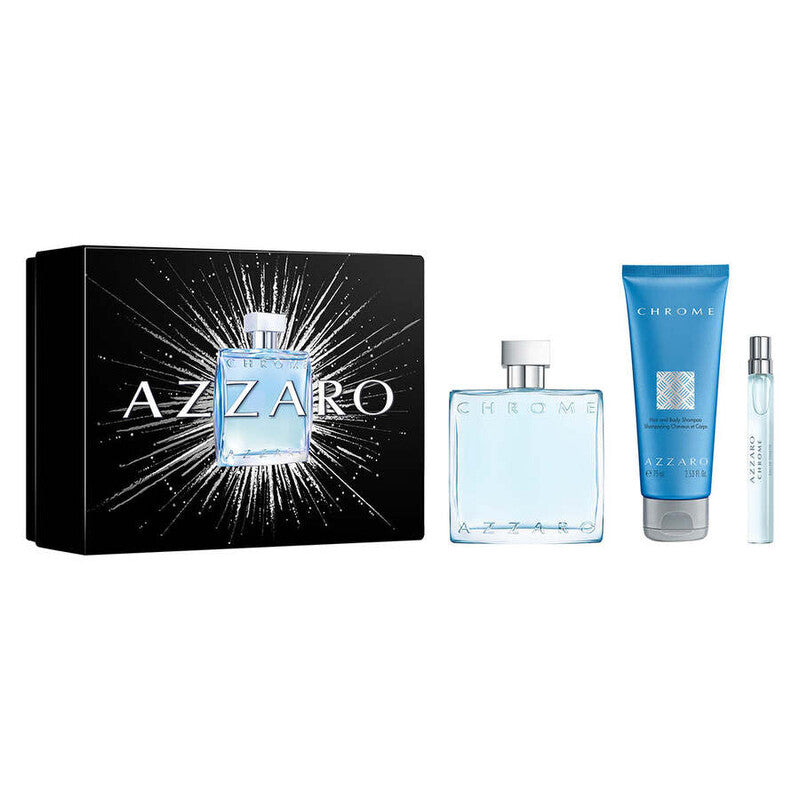 Azzaro Chrome Eau De Toilette (Gift set)