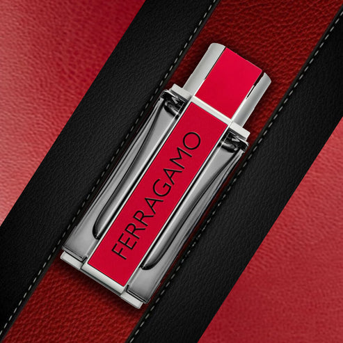 Salvatore Ferragamo Red Leather EDP for Men