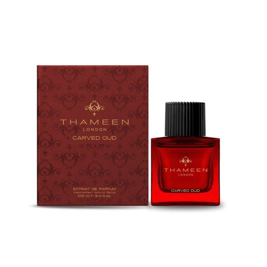 Thameen Red Carved Oud Extrait De Parfum
