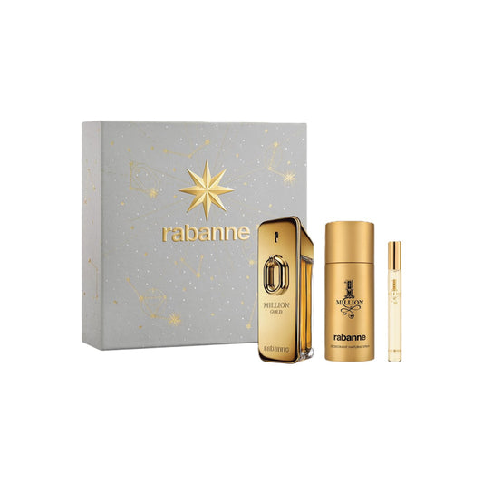 Paco Rabanne Million Gold Eau De Parfum Intense Gift Set